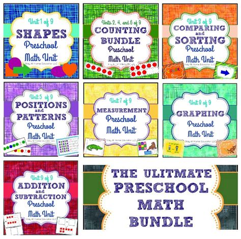 How to Write Preschool Lesson Plans for Math - a Step by Step Guide