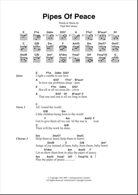 Peace Train Guitar Chords