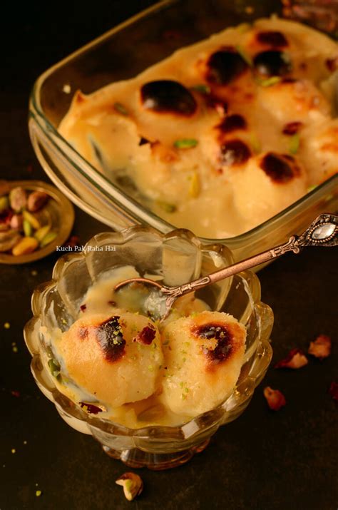 Bengali Baked Rasgulla Recipe