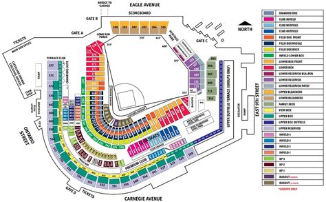 progressive field seating chart