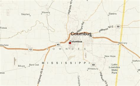 Columbus, Mississippi Location Guide