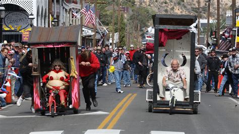 Outhouse Races Virginia City 2024 - Lari Karlene