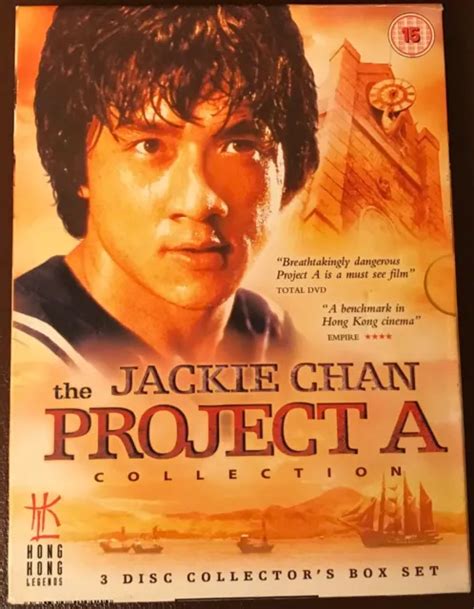 PROJECT A DVD Collection Oop Rare Jackie Chan Martial Arts Kung Fu ...