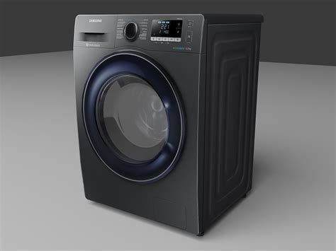 Samsung washing machine ww5000j 3D model - TurboSquid 1377308