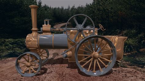 Steam Engine Animated (v1.2) FREE Low Poly - Download Free 3D model by LordSamueliSolo ...