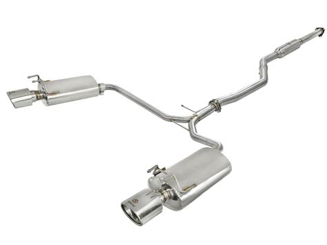 Takeda Cat-Back Exhaust 2013-2017 Honda Accord Coupe EX-L V6 (3.5L) Du ...