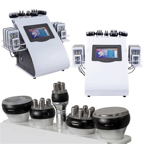 6 In 1 Kim 8 Slimming System 40k Cavitation Machine Lipo Laser ...