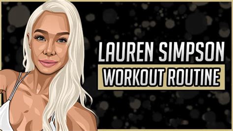 Lauren Simpson's Workout Routine & Diet (Updated 2024) - Jacked Gorilla