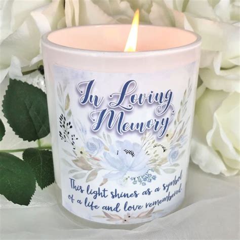 Light Shines Memorial Candle - Sympathy Gift - Forever In My Heart