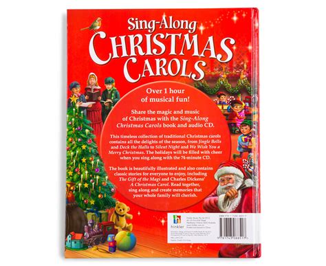 Sing-Along Christmas Carols Book & CD | Catch.co.nz