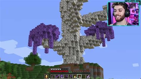 Farzy builds the Richest Tree in Minecraft Hardcore - YouTube