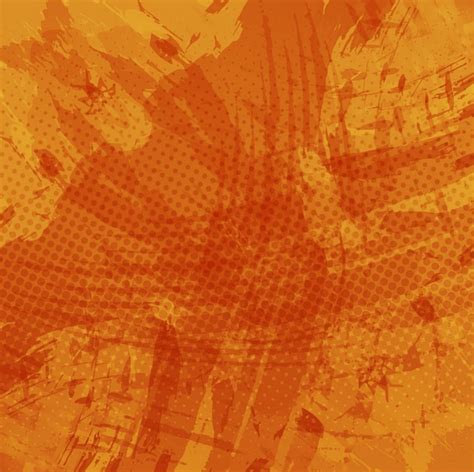 Free Vector | Orange watercolor background