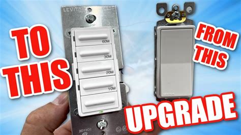 Installing a Timer Switch for a BATHROOM FAN - YouTube