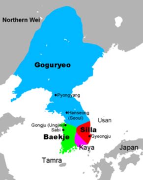 Map - Ancient Korea Civilization