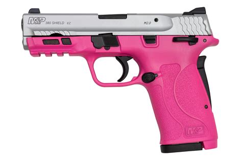 Shop Smith & Wesson MP380 Shield EZ 380 ACP Semi-Automatic Pistol with Prison Pink Frame and ...