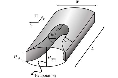 The air-water interface, when linked to capillarity, influences water retention or evaporation