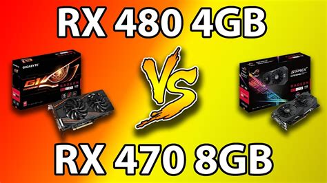 RX 470 8GB vs RX 480 4GB | 10 Games Benchmark | Which One Should You ...