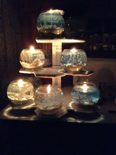 Beautiful Ocean Gel Candles by CandeesCandles on Etsy