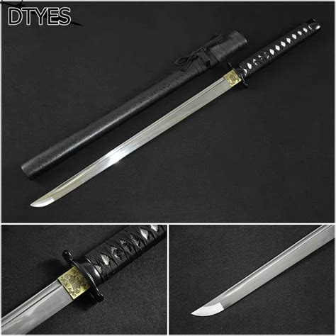 Black Ninja Swords Samurai Katana Samurai Japanese Sword 1095 Handmade ...