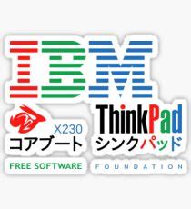 Thinkpad Stickers | Redbubble