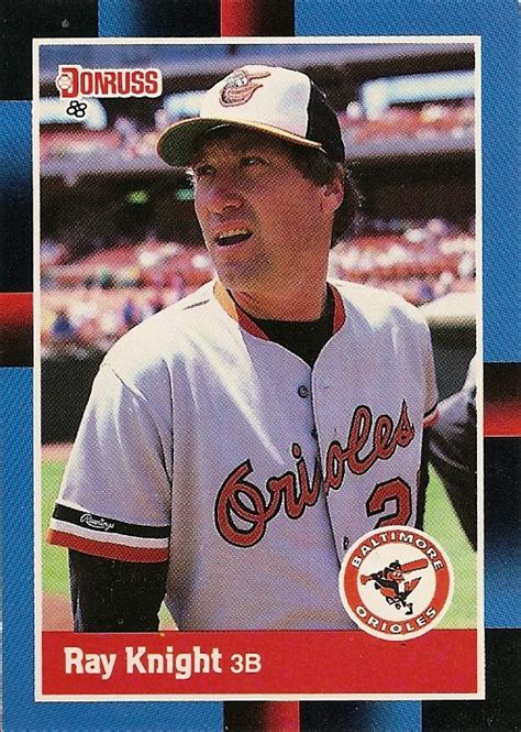 Orioles Card "O" the Day: Ray Knight, 1988 Donruss #108