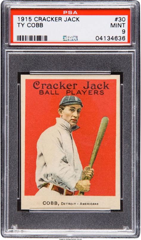 Mint $432,000 Ty Cobb Baseball Card Sets Record, But Beware | Ty cobb, Baseball cards, Old ...