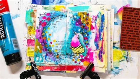 Mixed Media Art Journal Tutorial – Susanne Rose Art