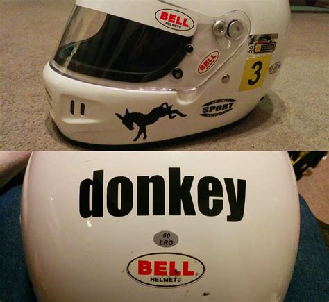 Custom Race Helmet Vinyl Decals — Weasyl