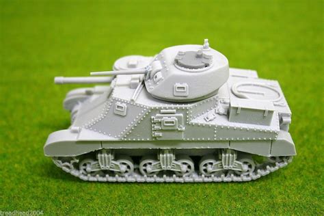 WW2 BRITISH M3 GRANT tank 1/48 scale – 28mm Blitzkrieg Miniatures – ARCANE Scenery and Models