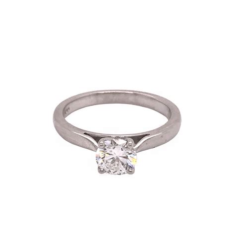 0.80ct Round Brilliant Cut Diamond Solitaire Ring | Cry For The Moon