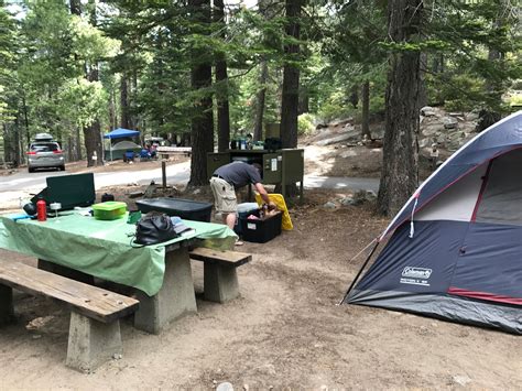 Romance Under the Moonlight: Camping at Lake Tahoe, CA