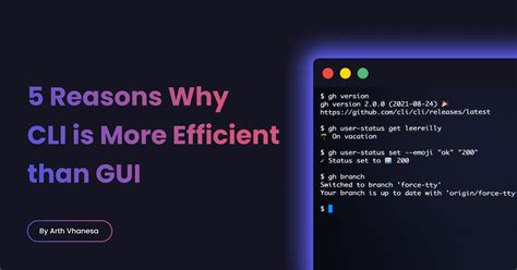 5 Reasons Why Command Line Interface (CLI) is More Efficient Than GUI