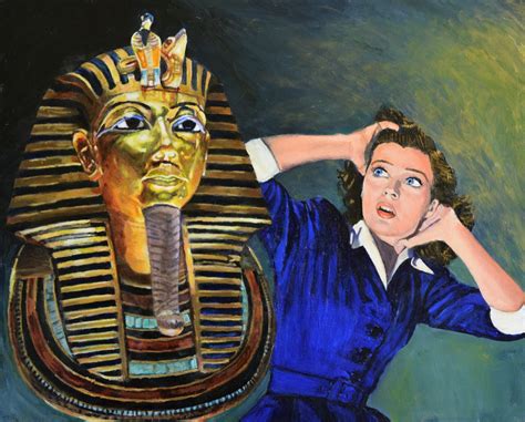 Tutankhamun's Curse - Art Lovers Australia