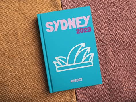 SYDNEY Aesthetic Travel Coffee Table Photo Book Template Personalized ...