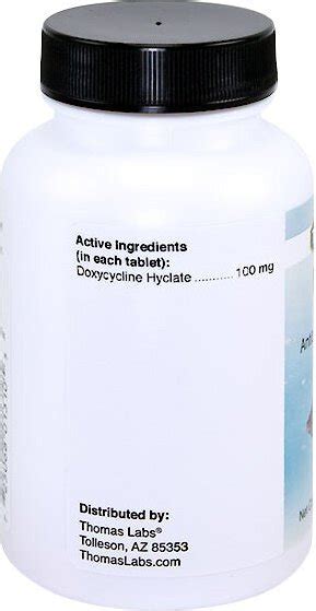 Thomas Labs Fish Doxy Doxycycline Antibacterial Fish Medication, 30 count - Chewy.com