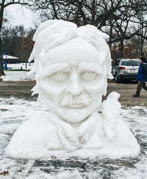 These Amazing Illinois Snow Sculptures Put Snowmen To Shame