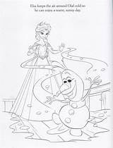 Frozen Coloring Page Printable sketch template
