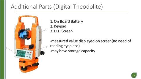 Theodolite and its working mechanism