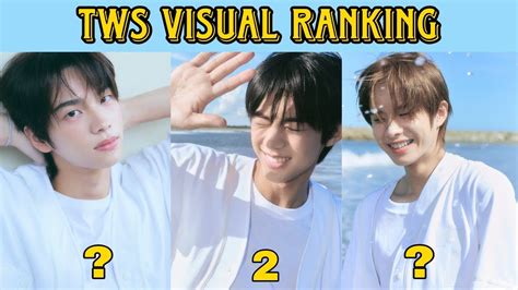 TWS (투어스) Visual Ranking - YouTube