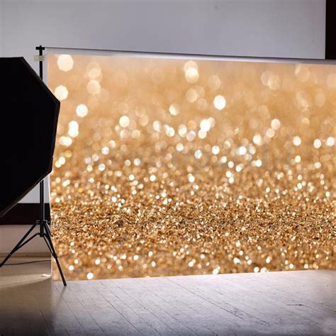 7x5ft Studio Photo Video Photography Backdrops Brown Bokeh Printed ...