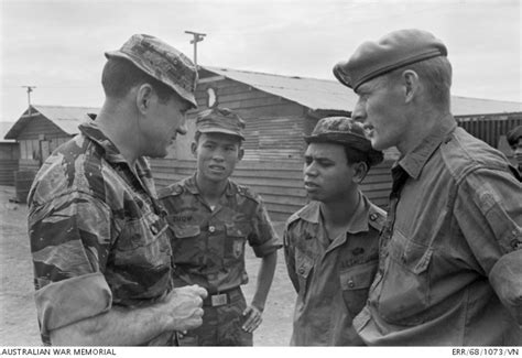 Pleiku, South Vietnam. 1968-12. Captain Peter Rothwell of Castle Hill ...