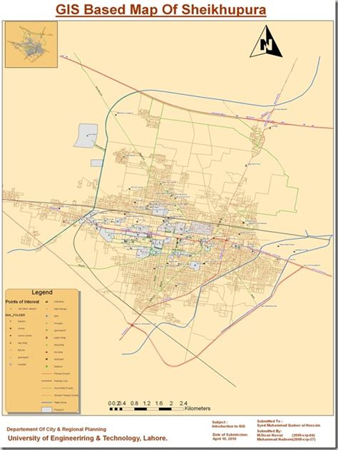 Street Level GIS Map of Sheikhupura | Pakistan GIS