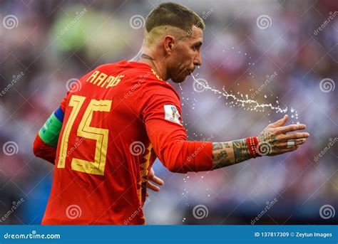 Real Madrid and Spain National Football Team Captain Sergio Ramos ...