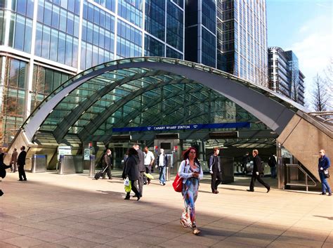 Canary Wharf tube station is a underground station on the Jubilee Line, between Canada Water and ...