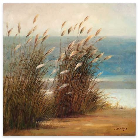 Beach Grass Landscape Wall Art | Framed canvas wall art, Landscape wall ...