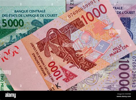 CFA francs (West African currency Stock Photo, Royalty Free Image ...