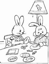 Kids Page TransmissionpressEaster Bunny Family Coloring Pages sketch template