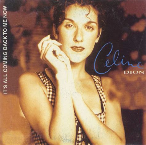 Celine Dion It's All Coming Back To Me Now Mexican CD single ...