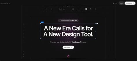 STUDIO AI - Voice-Controlled Web Design, Code-Free - Aitoolnet