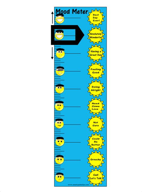 Smarty Pants Fun Printables: Free Printable Mood Meter